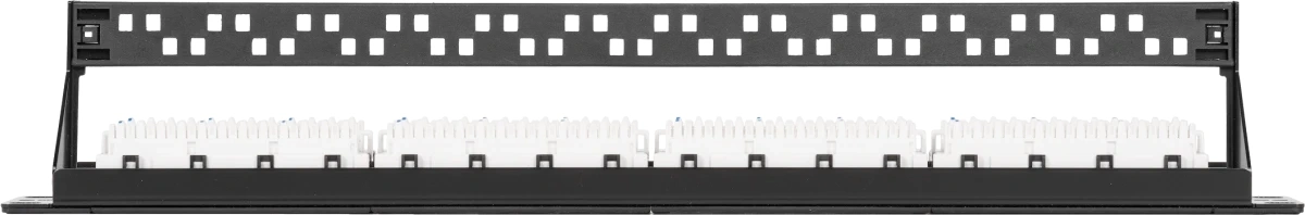 Патч-панель Nikomax NMC-RP24UD2-1U-BK 19" 1U 24xRJ45 кат.5E UTP — миниатюра 2