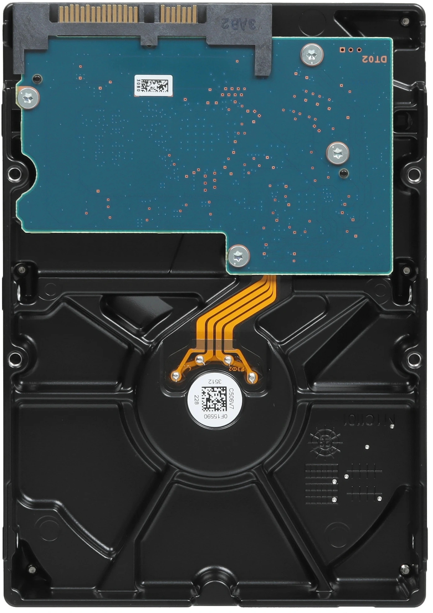 Жесткий диск Toshiba SATA-III 2TB DT02ABA200 Desktop (5400rpm) 128Mb 3.5" — миниатюра 2
