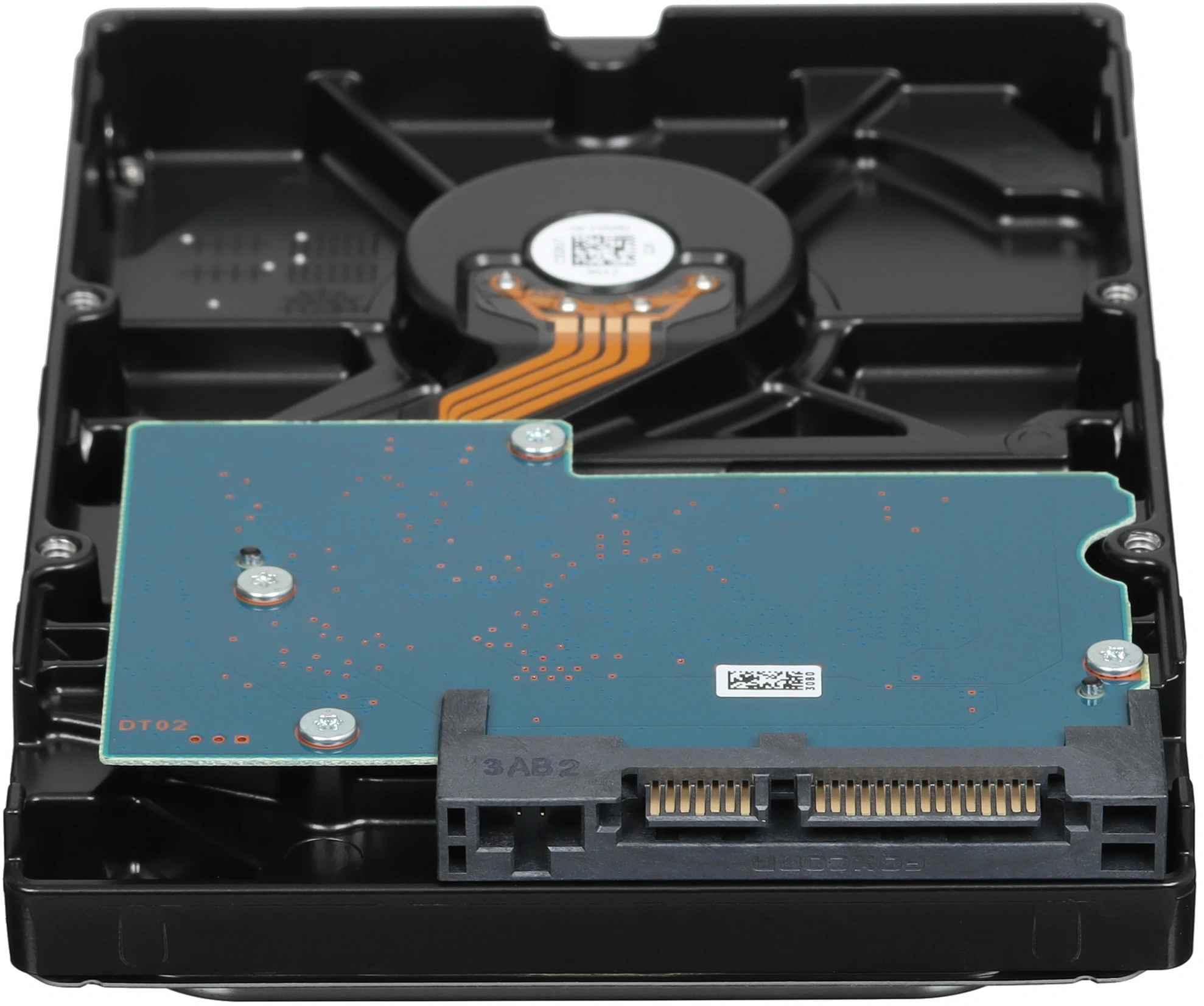 Жесткий диск Toshiba SATA-III 2TB DT02ABA200 Desktop (5400rpm) 128Mb 3.5" — миниатюра 3