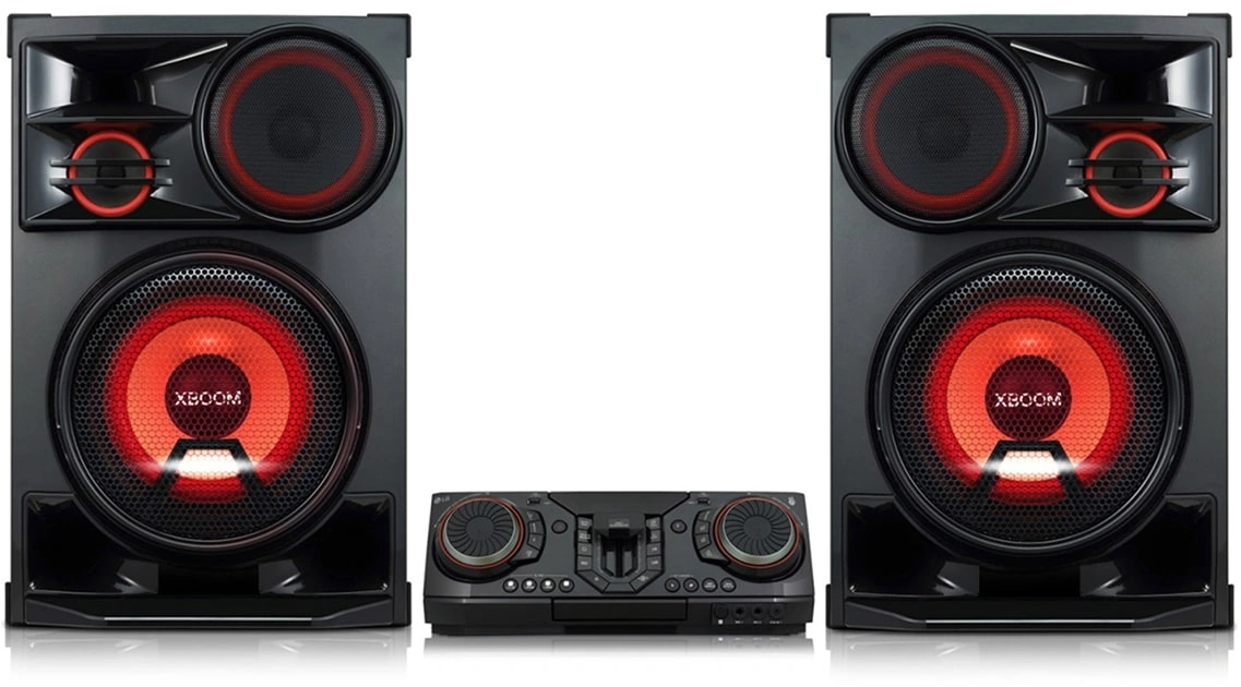 Минисистема LG CL98-FS черный 3500Вт FM USB BT — миниатюра 2