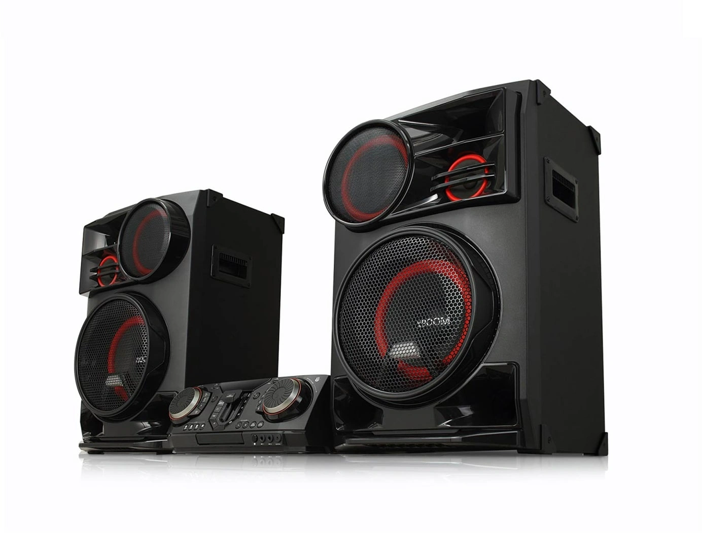 Минисистема LG CL98-FS черный 3500Вт FM USB BT — миниатюра 7