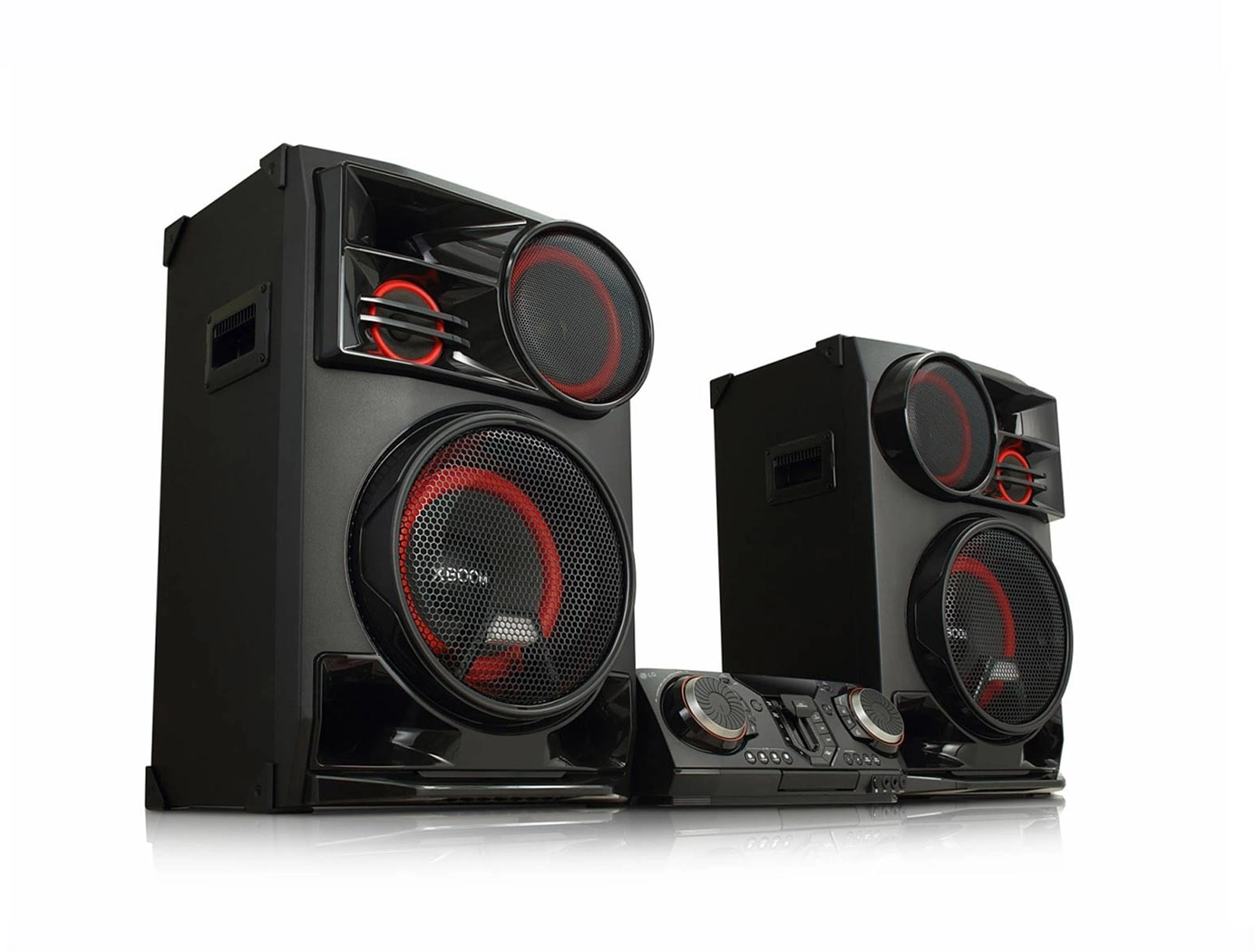 Минисистема LG CL98-FS черный 3500Вт FM USB BT — миниатюра 8