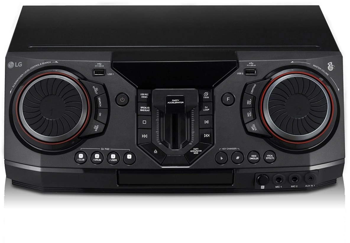 Минисистема LG CL98-FS черный 3500Вт FM USB BT — миниатюра 10
