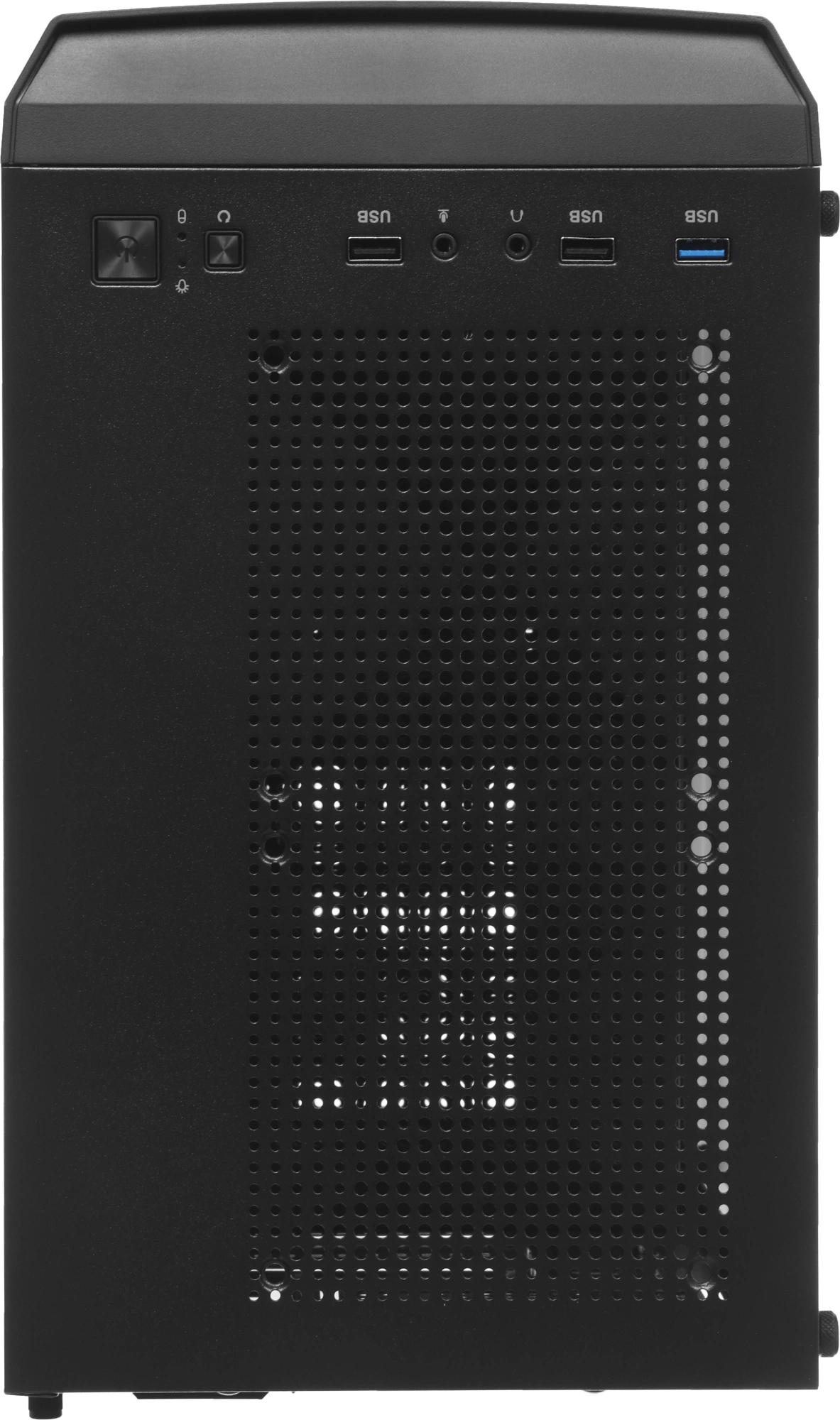 Корпус Accord ACC-503 черный без БП mATX 7x120mm 4x140mm 2xUSB2.0 1xUSB3.0 audio bott PSU — миниатюра 4