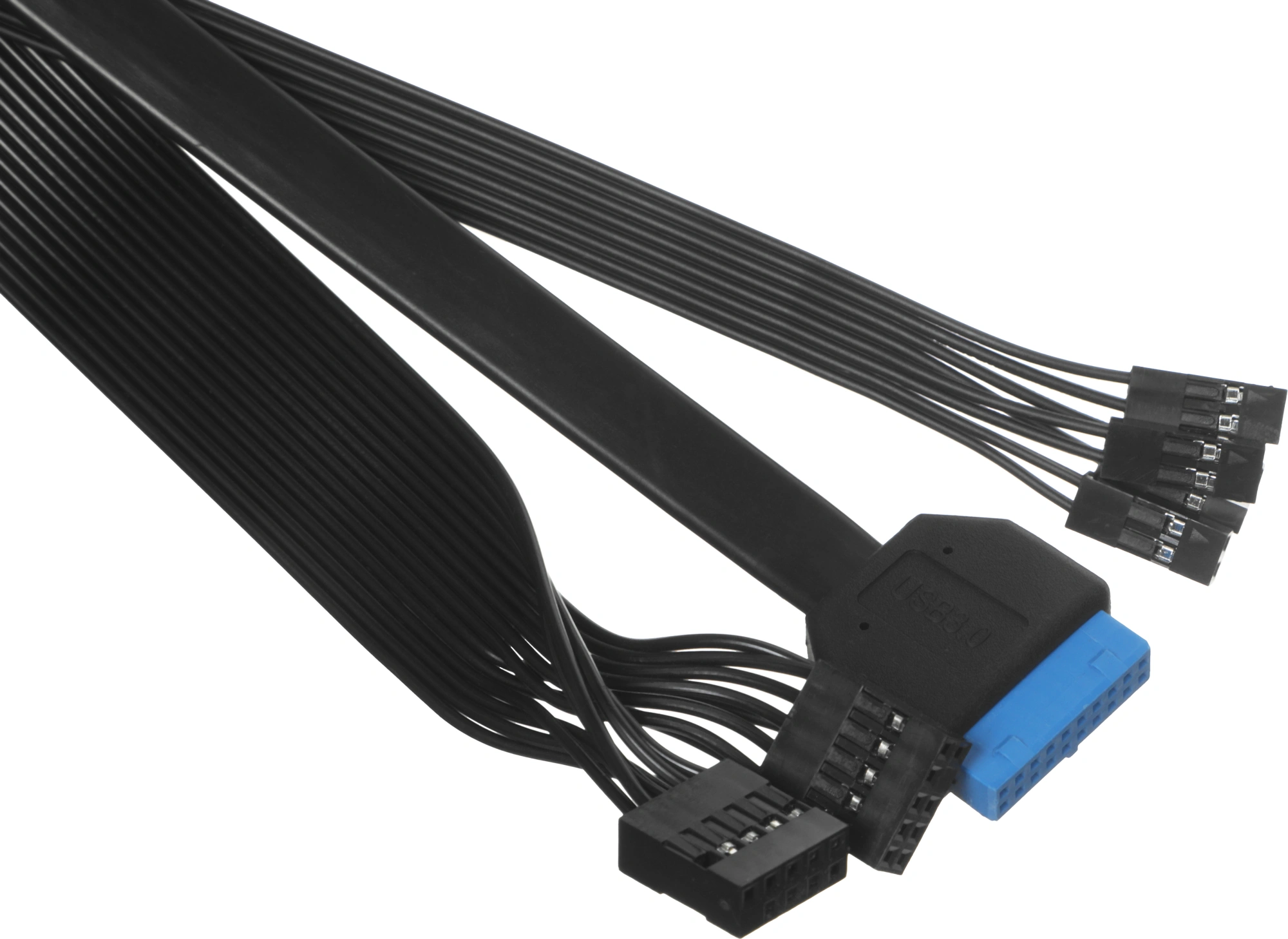 Корпус Accord ACC-503 черный без БП mATX 7x120mm 4x140mm 2xUSB2.0 1xUSB3.0 audio bott PSU — миниатюра 12