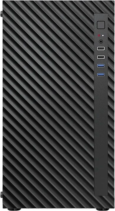Корпус Accord ACC-508 черный без БП mATX 7x120mm 4x140mm 2xUSB2.0 1xUSB3.0 audio bott PSU — миниатюра 3