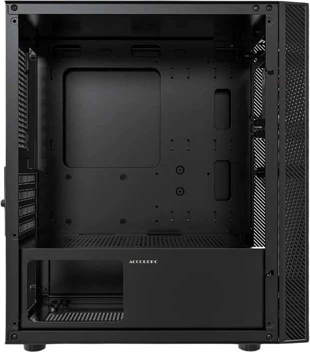 Корпус Accord ACC-508 черный без БП mATX 7x120mm 4x140mm 2xUSB2.0 1xUSB3.0 audio bott PSU — миниатюра 8