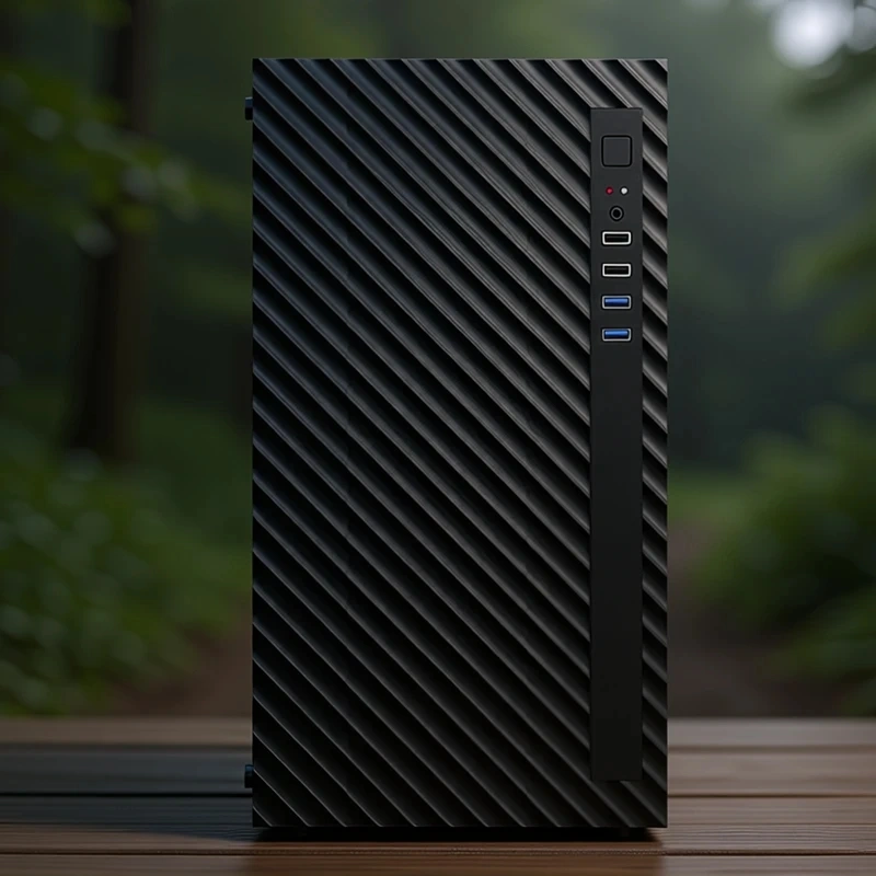 Корпус Accord ACC-508 черный без БП mATX 7x120mm 4x140mm 2xUSB2.0 1xUSB3.0 audio bott PSU — фото 1
