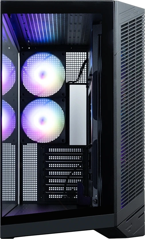 Корпус Zalman D50 черный без БП ATX 6x120mm 4x140mm 2xUSB3.0 audio bott PSU — миниатюра 5