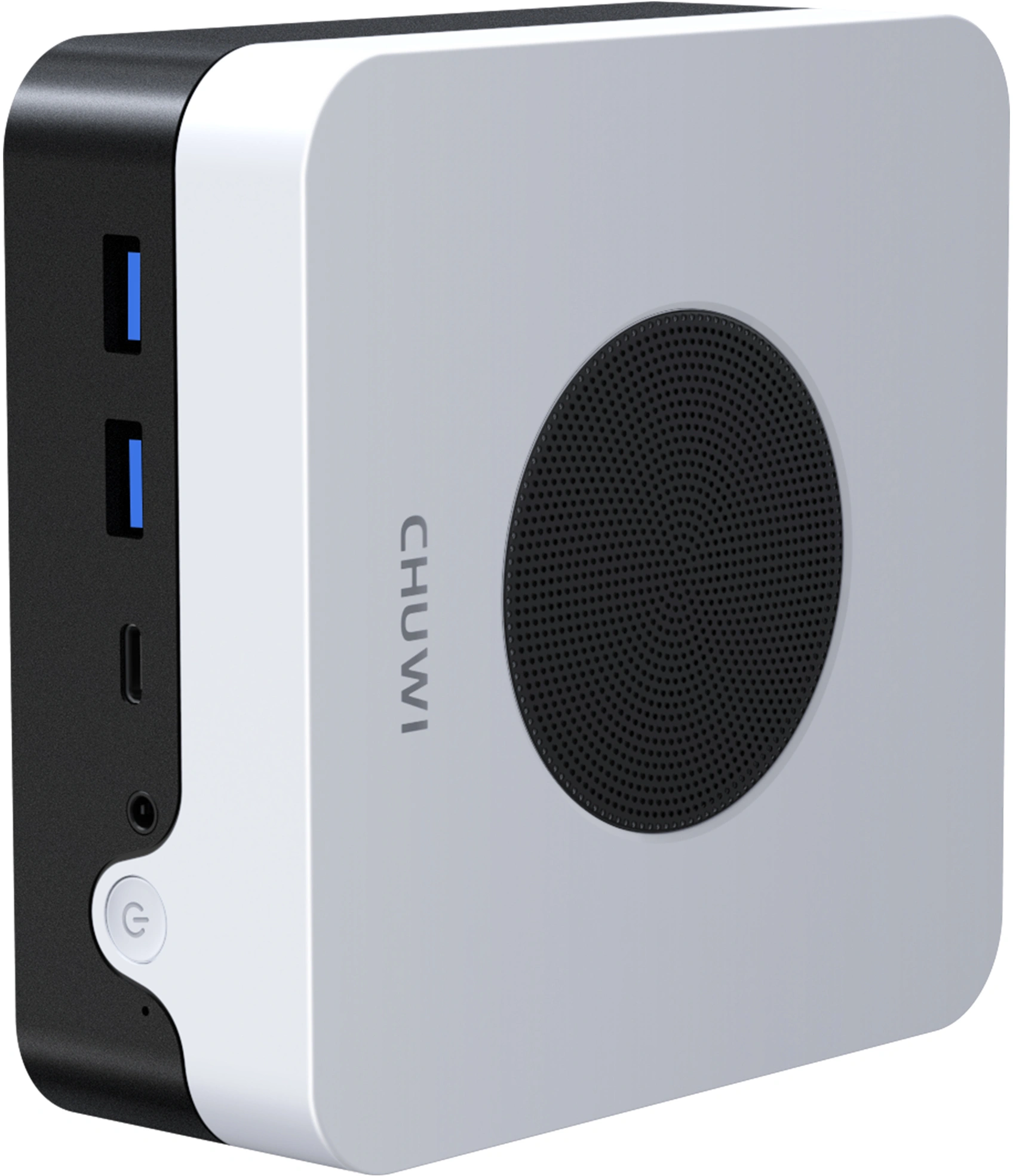 Неттоп Chuwi LarkBox X Core 3 100U (1.2) 16Gb SSD512Gb Graphics Windows 11 Pro 2xGbitEth WiFi BT 65W черный/белый — миниатюра 2