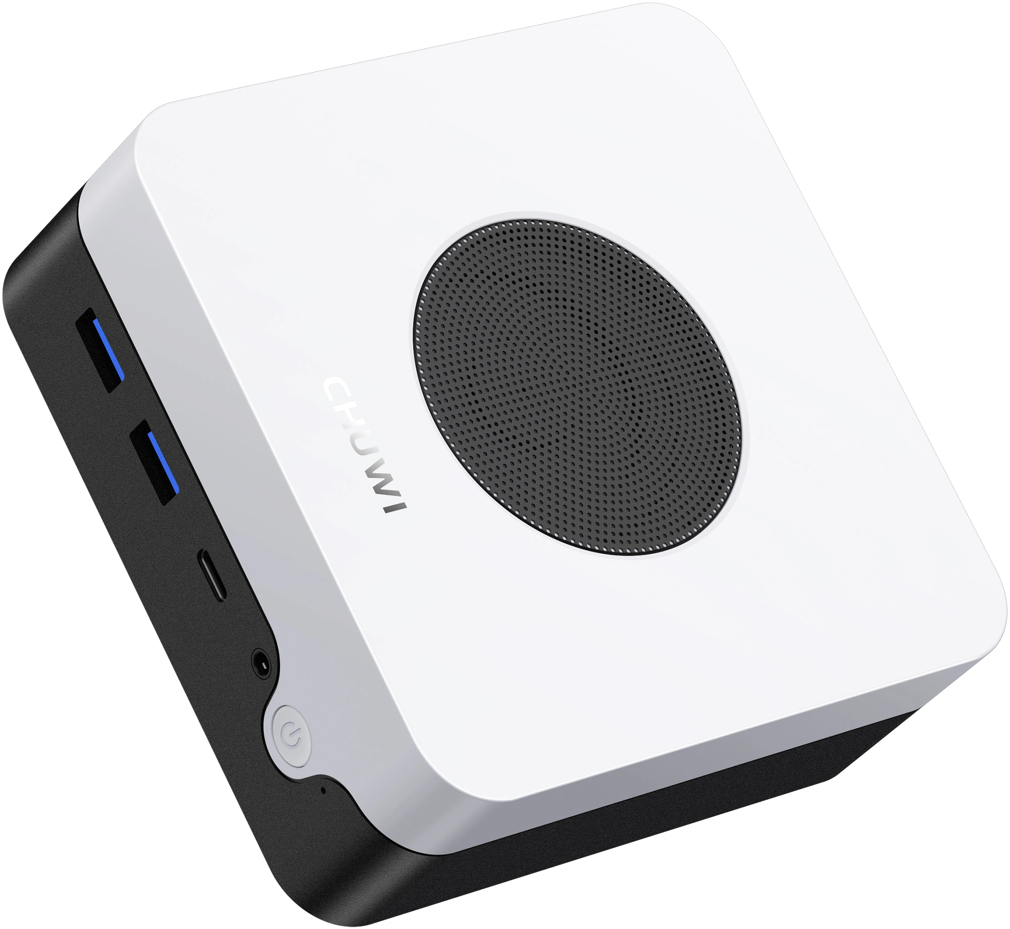 Неттоп Chuwi LarkBox X Core 3 100U (1.2) 16Gb SSD512Gb Graphics Windows 11 Pro 2xGbitEth WiFi BT 65W черный/белый — миниатюра 4
