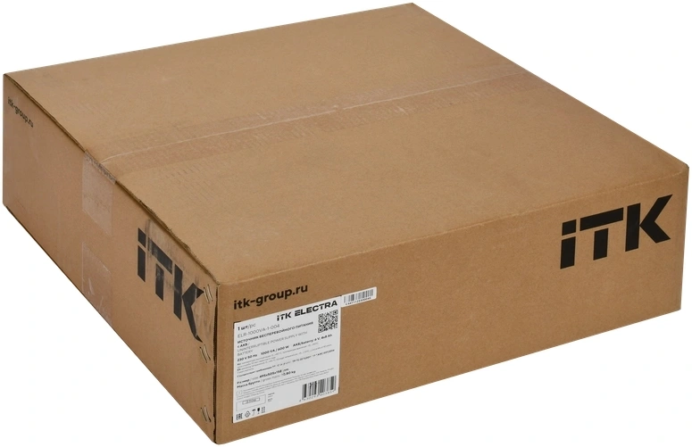 Источник бесперебойного питания ITK Electra ELR-1200VA-1-004 720Вт 1200ВА черный — миниатюра 5