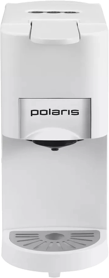 Кофеварка эспрессо Polaris PCM 2020 3-in-1 1450Вт белый — миниатюра 2