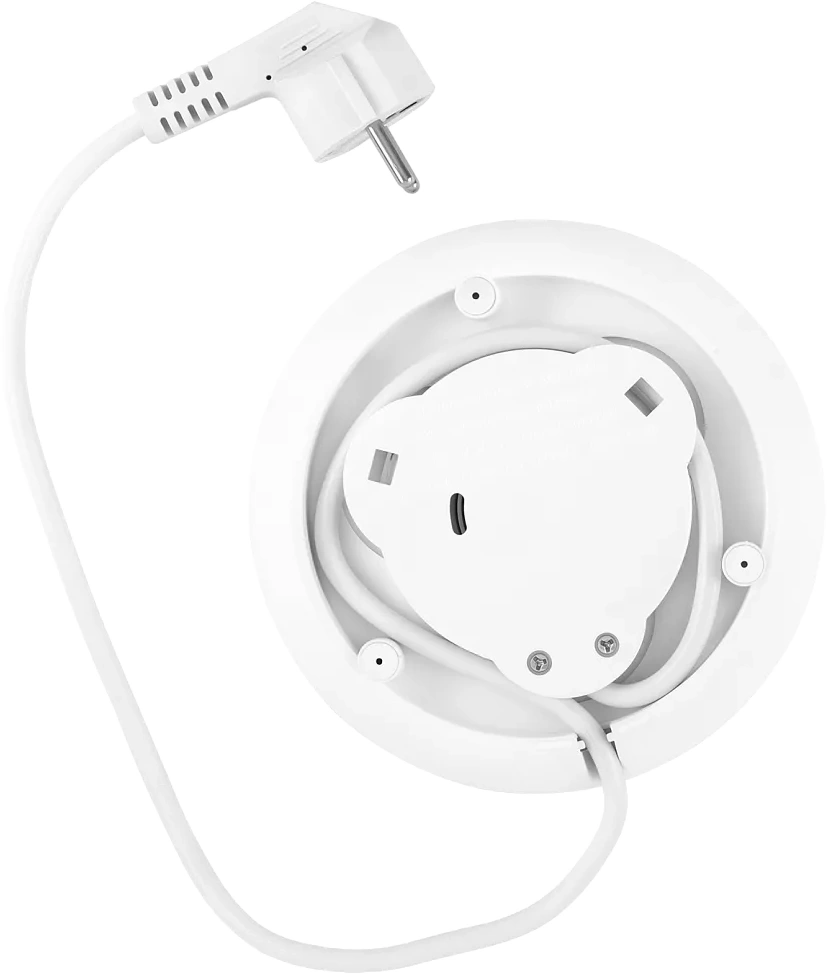 Чайник электрический Polaris PWK 1760CGL 1.7л. 2150Вт белый корпус: стекло/металл — миниатюра 9