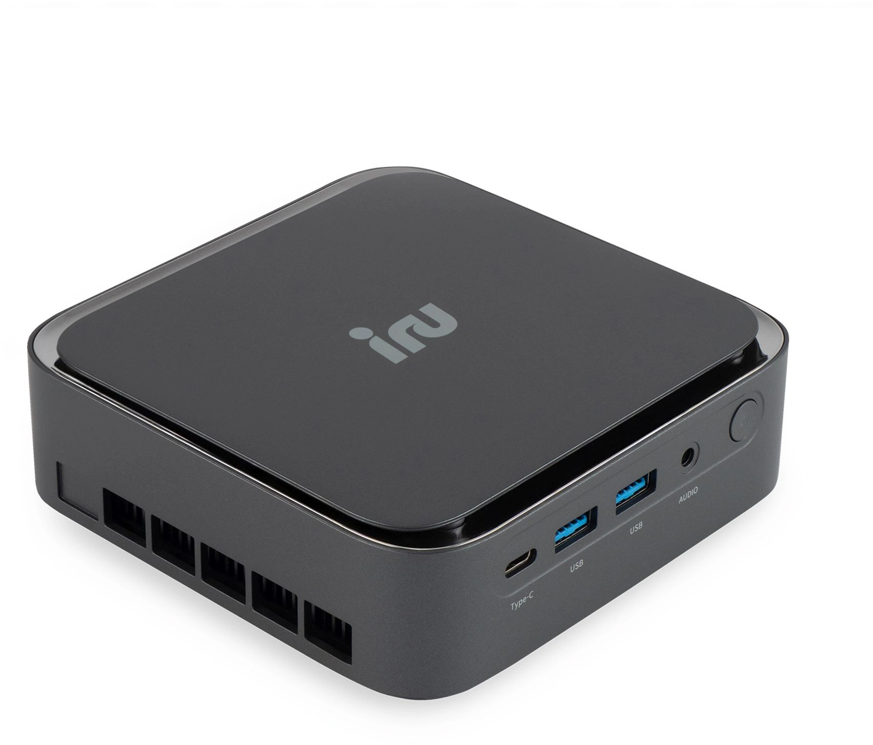Неттоп IRU Tactio 513 i5 1235U (1.3) 16Gb SSD512Gb Iris Xe Windows 11 Pro 64 GbitEth WiFi BT 120W серый (RUS) (2187333) — миниатюра 4