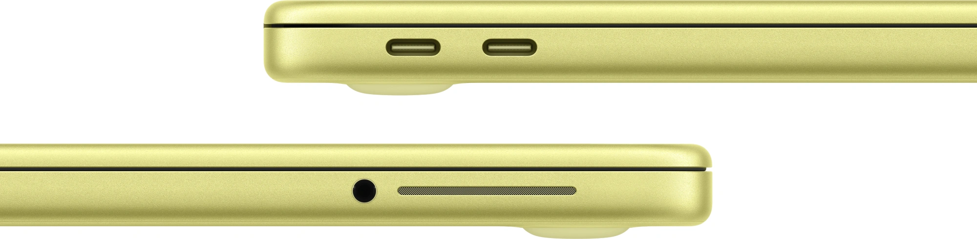 Ноутбук Apple MacBook Neo A3404 A18 Pro 6 core 8Gb SSD512Gb/5 core GPU 13" IPS (2408x1506) macOS yellow WiFi BT Cam (MHFE4HN/A) — миниатюра 4