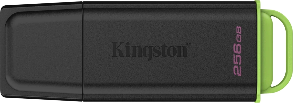 Флеш Диск Kingston 256GB DataTraveler Exodia DTXG2/256GB USB3.0 черный/салатовый — миниатюра 2