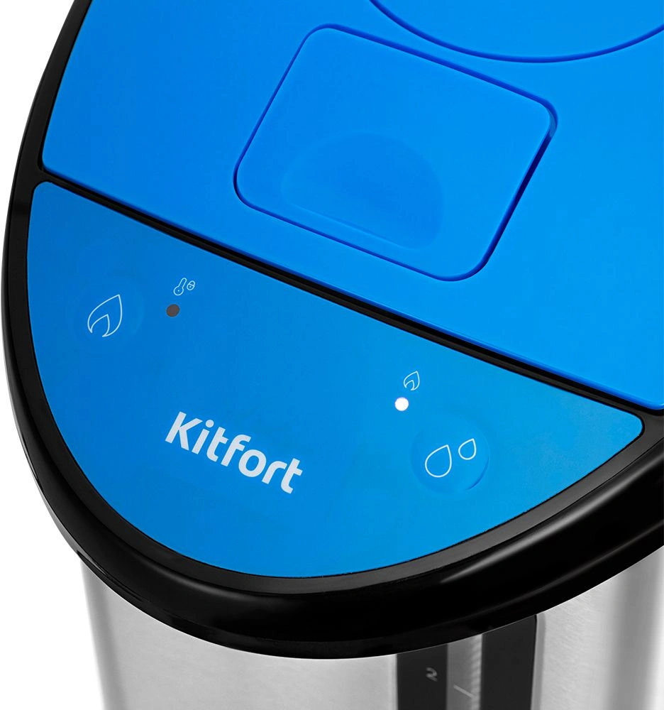 Термопот Kitfort КТ-2540 3л. 900Вт серебристый/черный — миниатюра 7