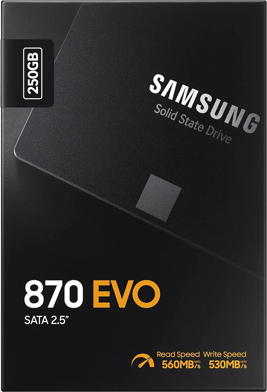 Накопитель SSD Samsung SATA-III 250GB MZ-77E250B/CN 870 EVO 2.5" — миниатюра 6