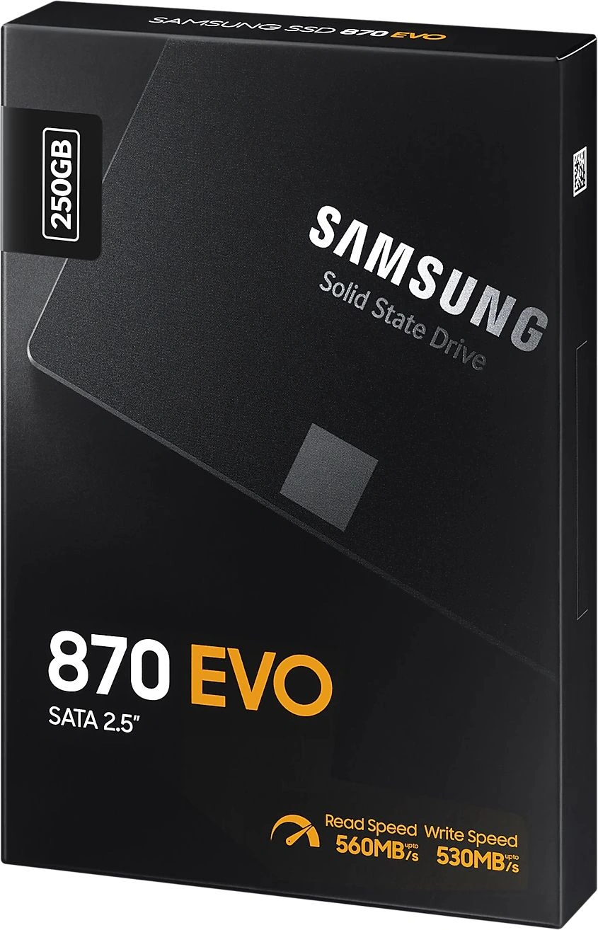 Накопитель SSD Samsung SATA-III 250GB MZ-77E250B/CN 870 EVO 2.5" — миниатюра 8