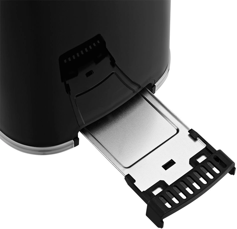 Тостер Kitfort КТ-6410 900Вт черный/синий — миниатюра 4