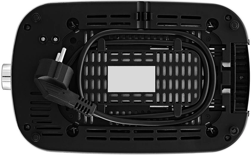 Тостер Kitfort КТ-6410 900Вт черный/синий — миниатюра 5