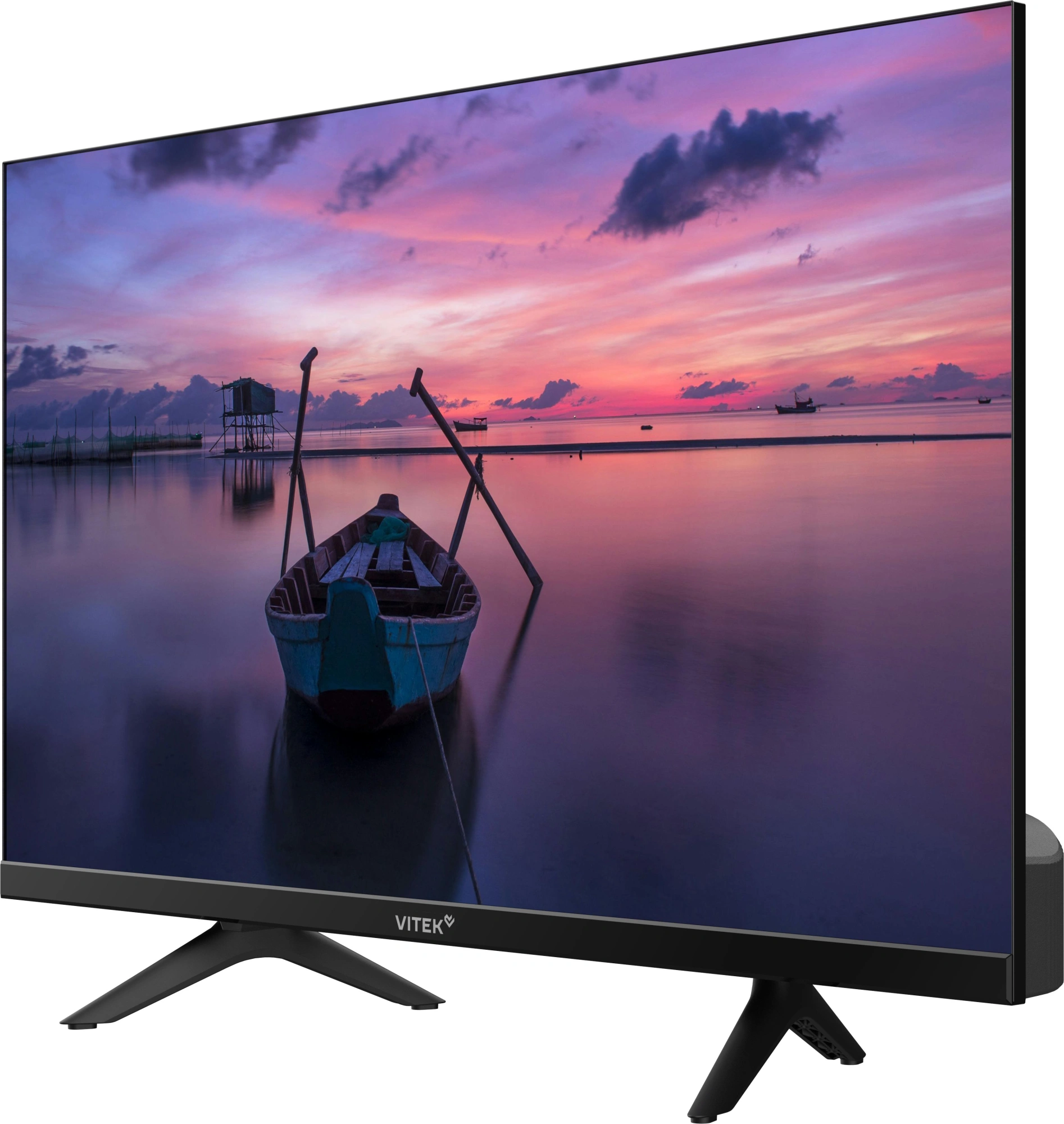 Телевизор LED Vitek 24" VT-24HBB200 Frameless черный HD 60Hz DVB-T DVB-T2 DVB-C DVB-S DVB-S2 USB — миниатюра 5