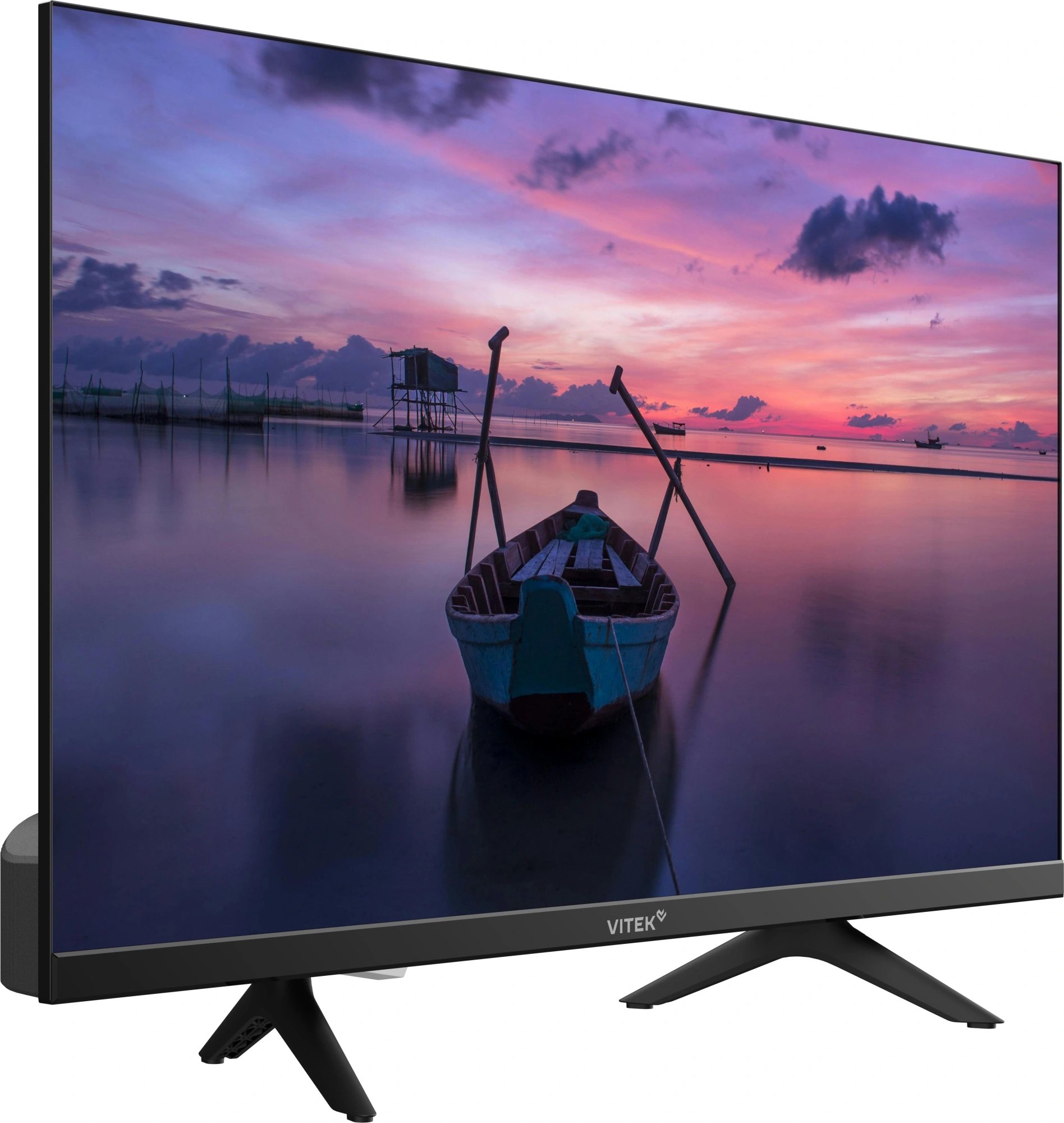 Телевизор LED Vitek 24" VT-24HBB200 Frameless черный HD 60Hz DVB-T DVB-T2 DVB-C DVB-S DVB-S2 USB — миниатюра 7