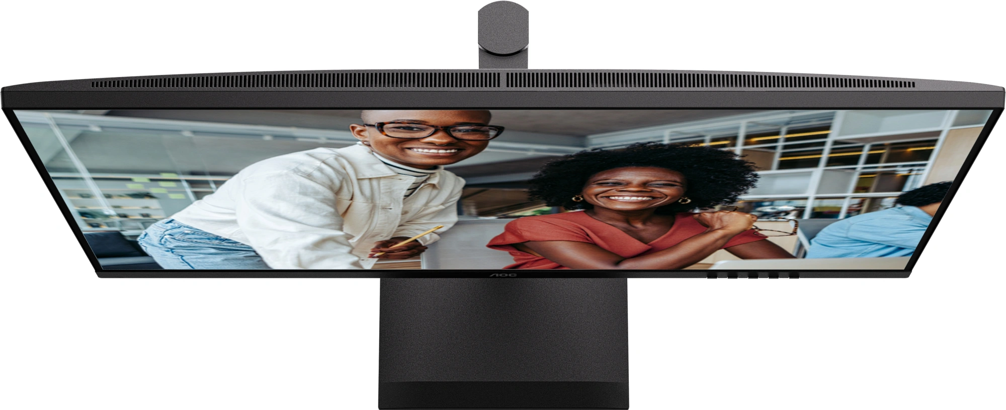 Монитор AOC 31.5" Q32E4U черный IPS LED 4ms 16:9 HDMI M/M матовая HAS Piv 350cd 178гр/178гр 2560x1440 100Hz DP 2K USB 9.01кг — миниатюра 6