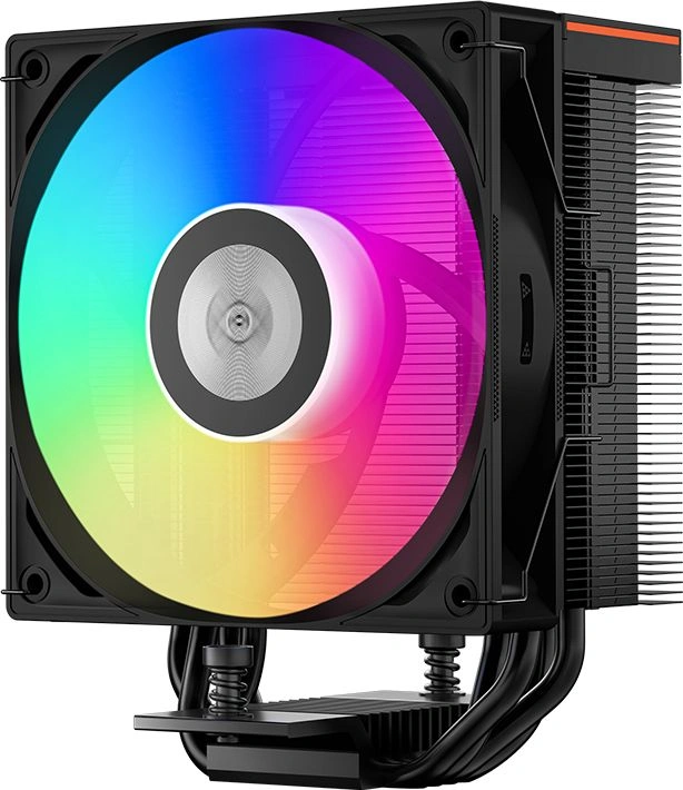 Устройство охлаждения(кулер) PcCooler RT400 Digital ARGB Soc-AM5/AM4/1200/1700/1851 черный 4-pin 34.9dB Al+Cu LCD 235W Ret (RT400-BKAWYL-GL) — миниатюра 5