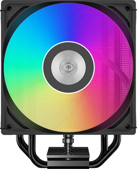 Устройство охлаждения(кулер) PcCooler RT400 Digital ARGB Soc-AM5/AM4/1200/1700/1851 черный 4-pin 34.9dB Al+Cu LCD 235W Ret (RT400-BKAWYL-GL) — миниатюра 9
