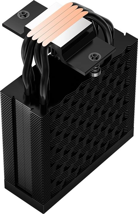 Устройство охлаждения(кулер) PcCooler RT400 Digital ARGB Soc-AM5/AM4/1200/1700/1851 черный 4-pin 34.9dB Al+Cu LCD 235W Ret (RT400-BKAWYL-GL) — миниатюра 7