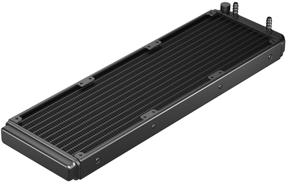 Система водяного охлаждения PcCooler DA360 V2 ARGB Soc-AM5/AM4/1200/1700/1851 черный 4-pin 36.5dB Al 300W Ret (DA360V2-BKAWXX-GL) — фото 1