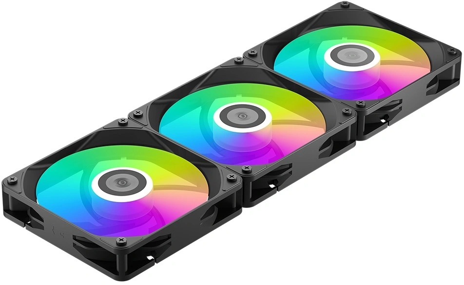 Система водяного охлаждения PcCooler DA360 V2 ARGB Soc-AM5/AM4/1200/1700/1851 черный 4-pin 36.5dB Al 300W Ret (DA360V2-BKAWXX-GL) — миниатюра 8