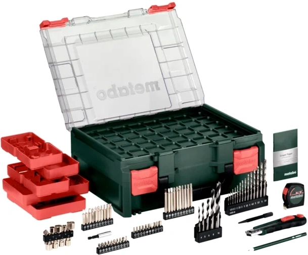 Дрель-шуруповерт Metabo BS 18 L / Mobile Workshop аккум. патрон:быстрозажимной (кейс в комплекте) (614051710) — миниатюра 3