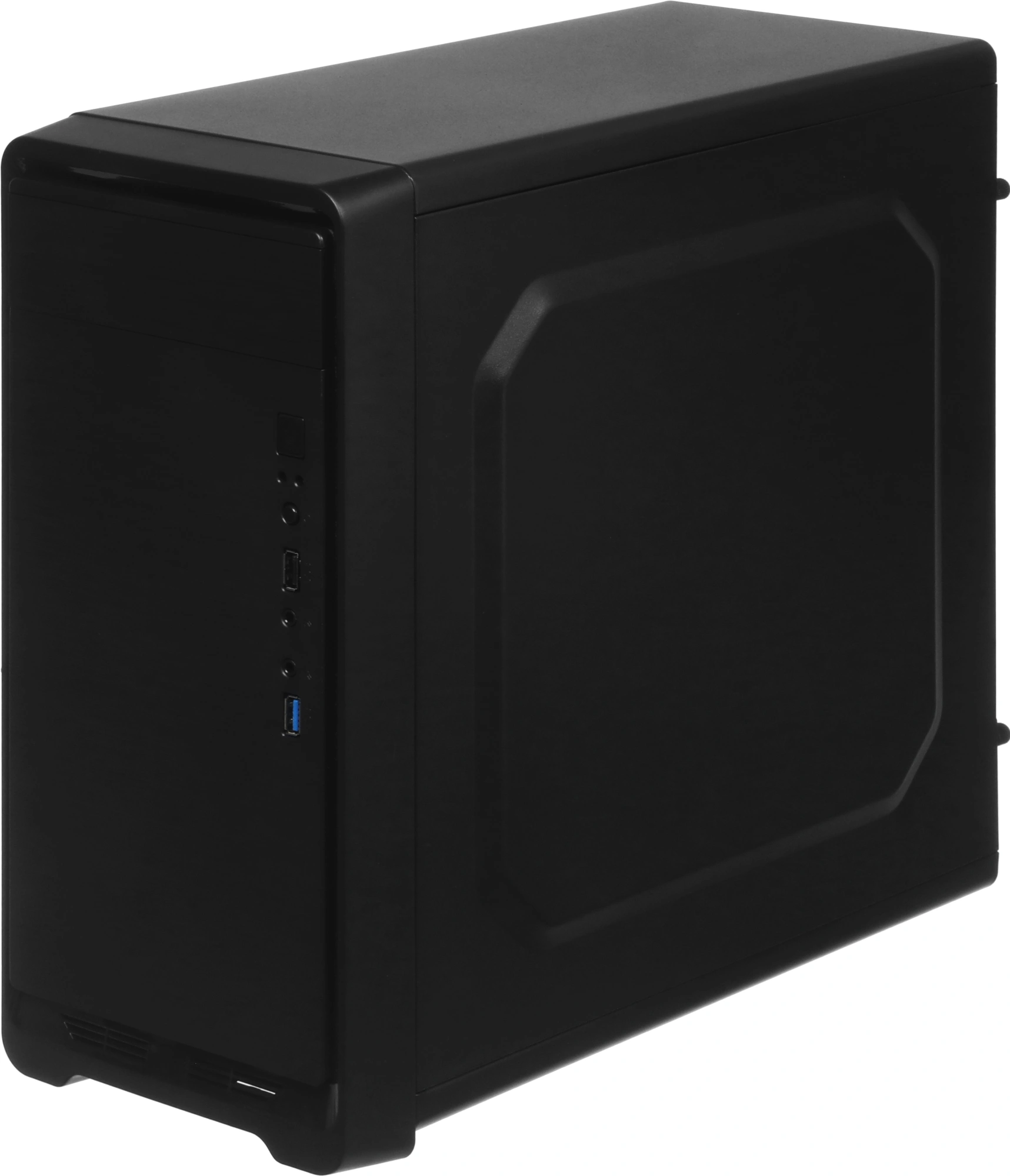 Корпус Accord ACC-811 черный без БП mATX 1x80mm 3x120mm 1xUSB2.0 1xUSB3.0 audio bott PSU — миниатюра 5