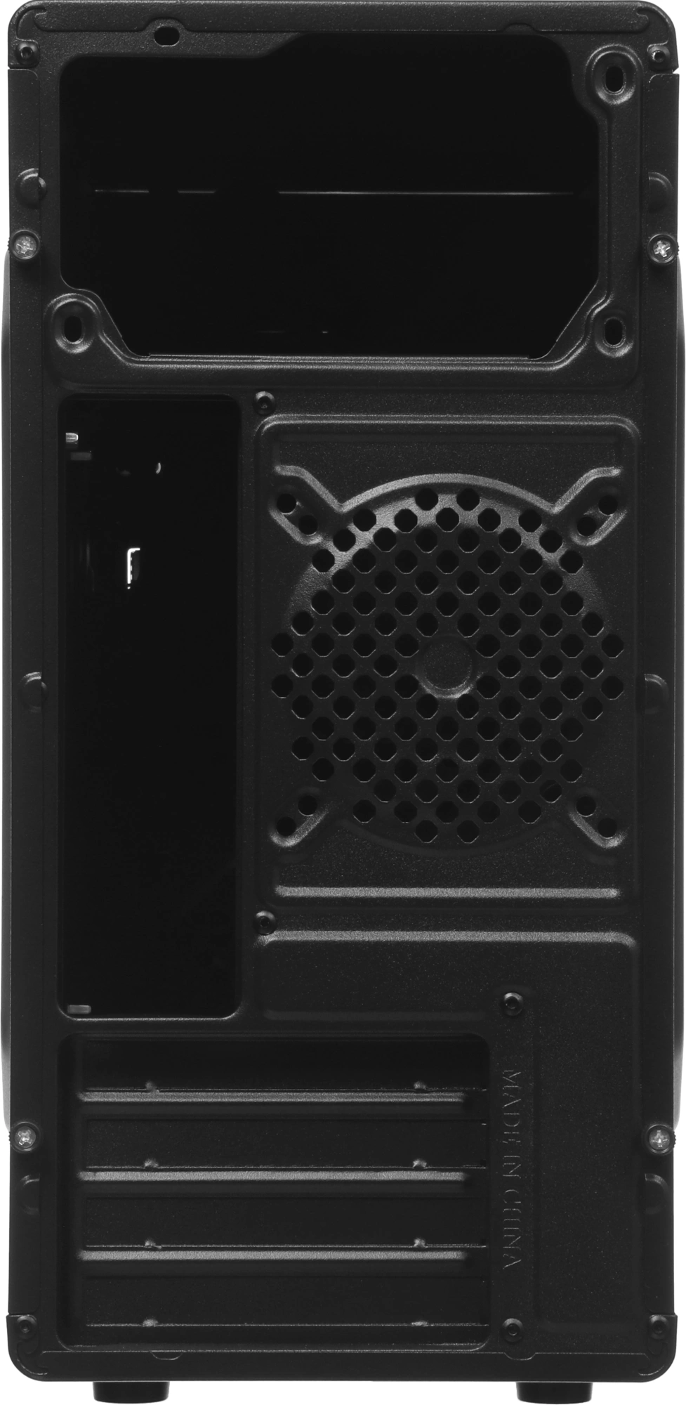 Корпус Accord ACC-811 черный без БП mATX 1x80mm 3x120mm 1xUSB2.0 1xUSB3.0 audio bott PSU — миниатюра 6