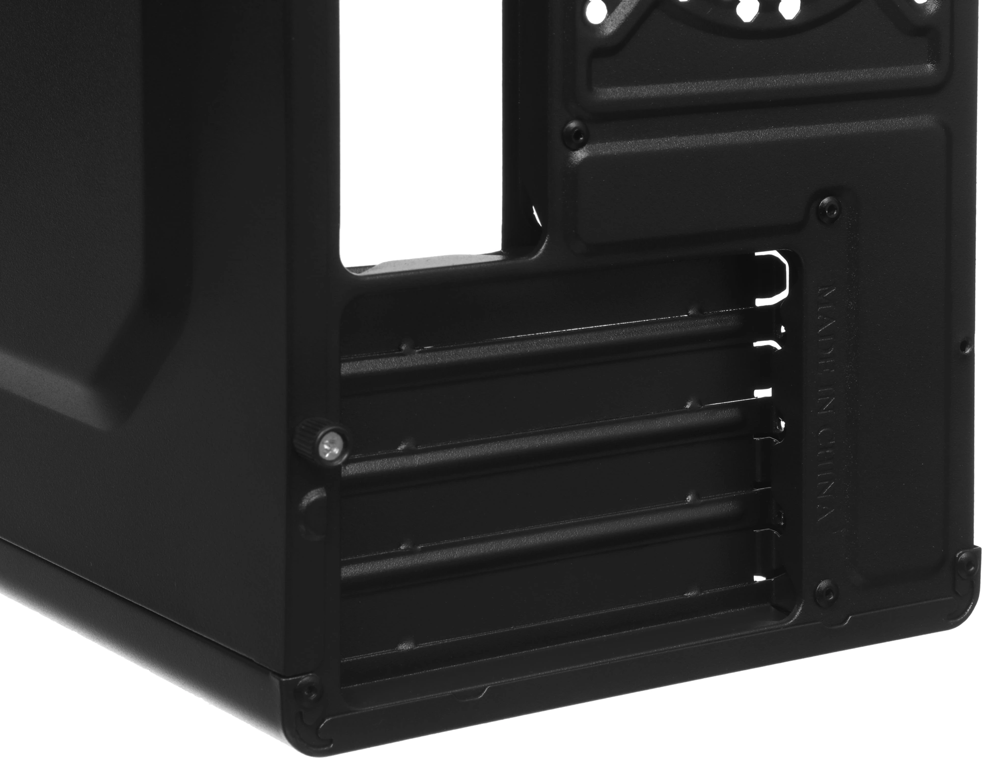 Корпус Accord ACC-811 черный без БП mATX 1x80mm 3x120mm 1xUSB2.0 1xUSB3.0 audio bott PSU — миниатюра 9