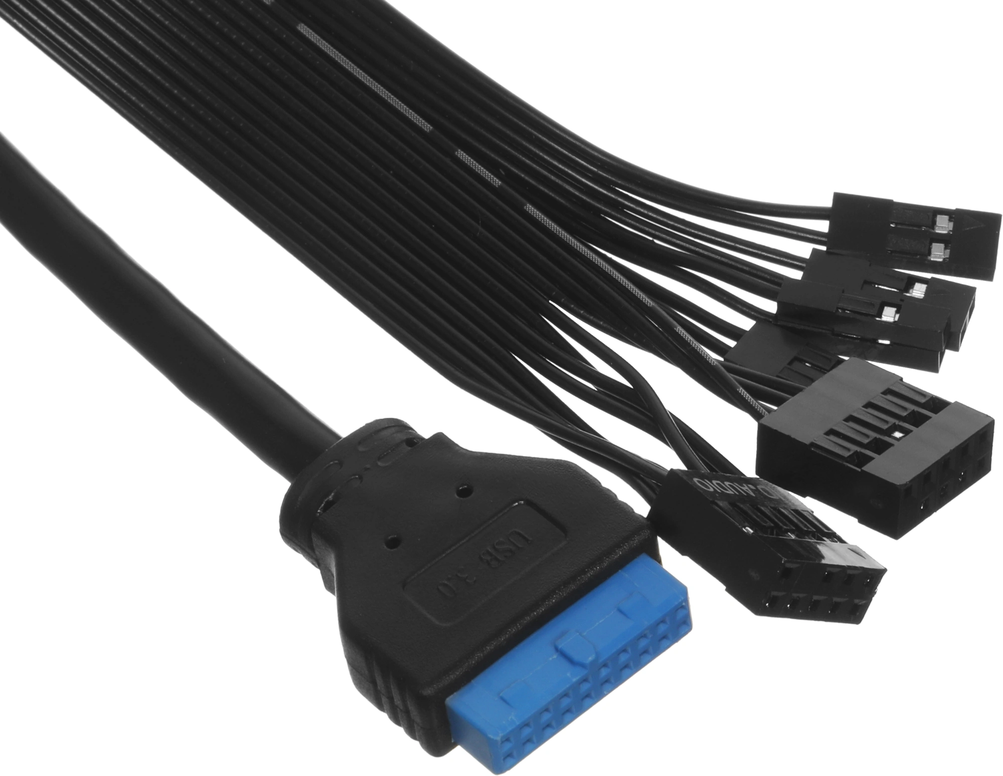 Корпус Accord ACC-811 черный без БП mATX 1x80mm 3x120mm 1xUSB2.0 1xUSB3.0 audio bott PSU — миниатюра 11