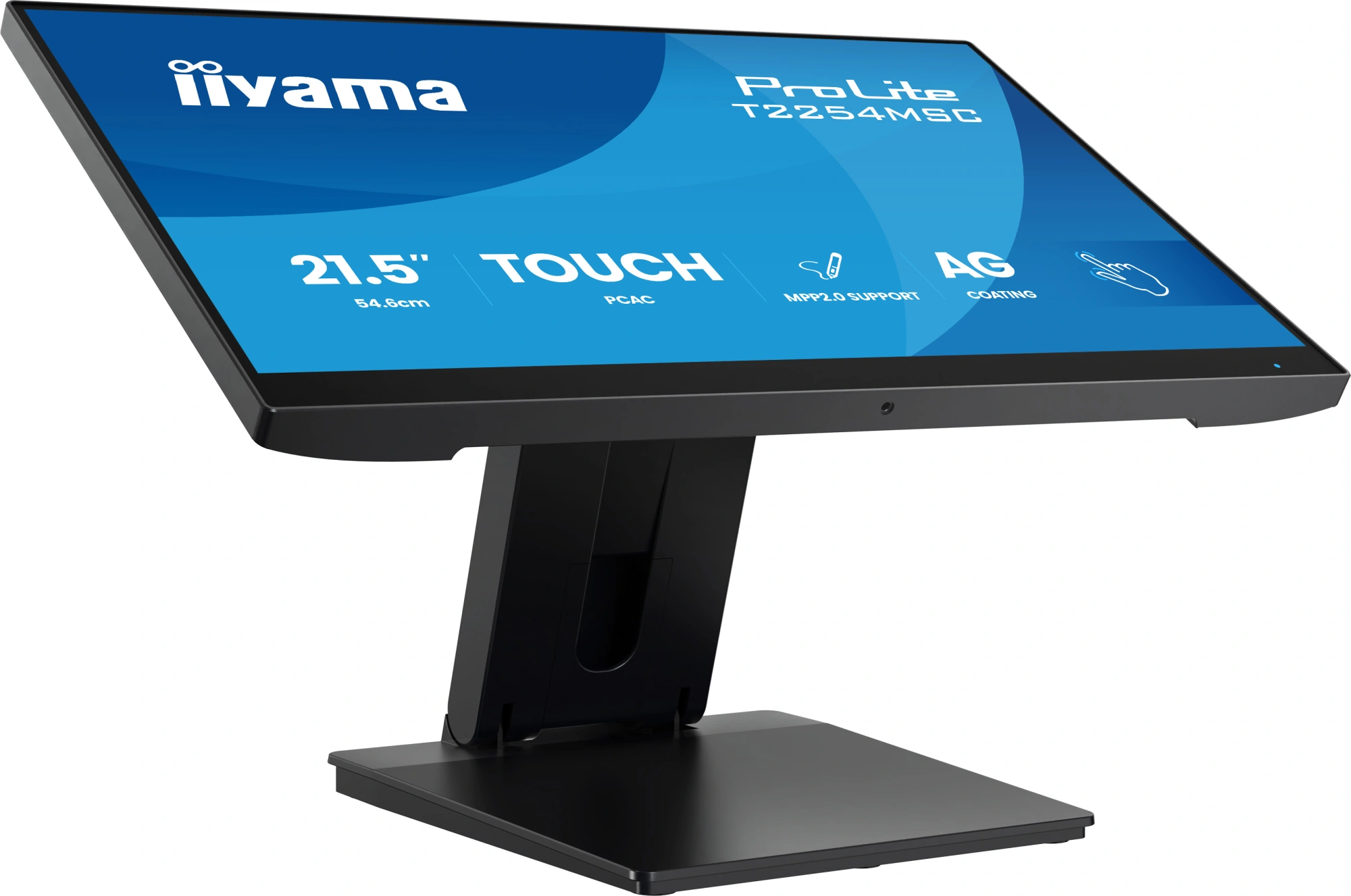 Монитор Iiyama 21.5" ProLite T2254MSC-B2AG черный IPS LED 16:9 HDMI M/M глянцевая HAS 300cd 178гр/178гр 1920x1080 100Hz DP FHD USB Touch 4.9кг — миниатюра 6