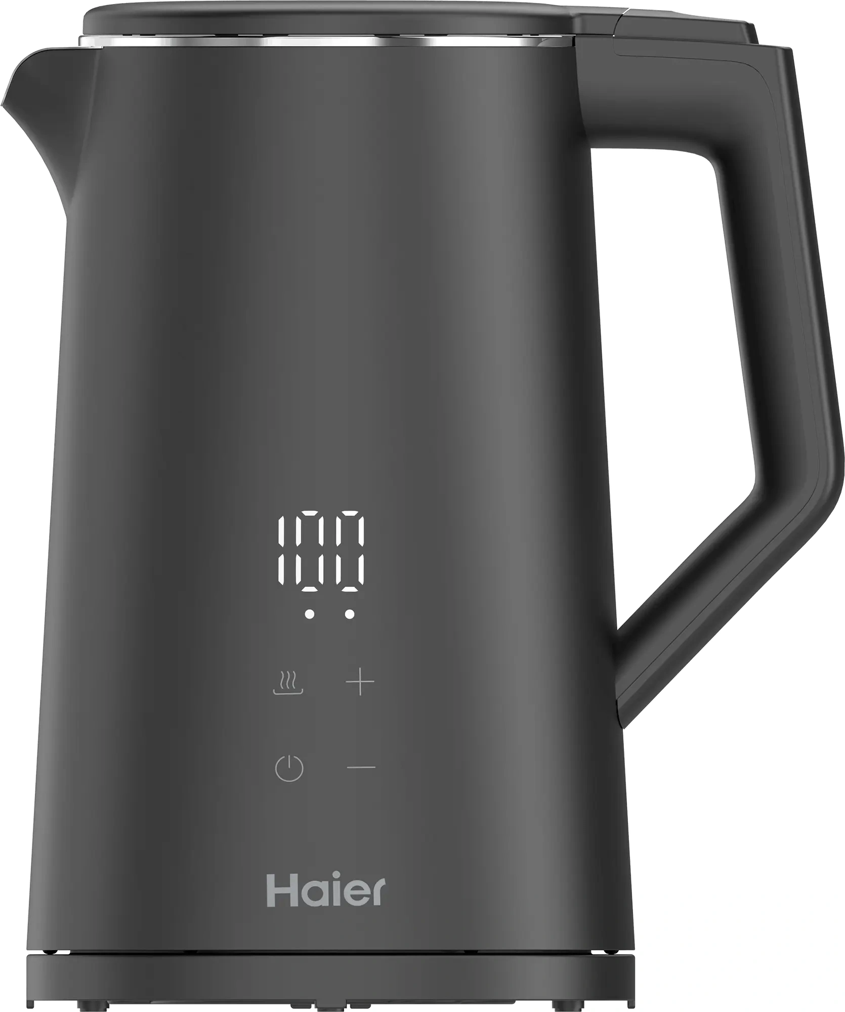 Чайник электрический Haier HK-503 1.7л. 2200Вт черный корпус: пластик (FM04WQD00RU) — миниатюра 2