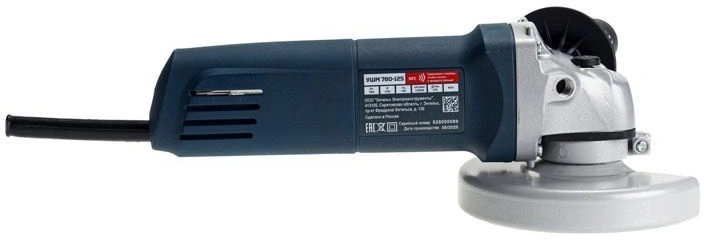 Углошлифовальная машина Энгельс УШМ 780-125 780Вт 12000об/мин рез.шпин.:M14 d=125мм (0.701.020.039) — миниатюра 2