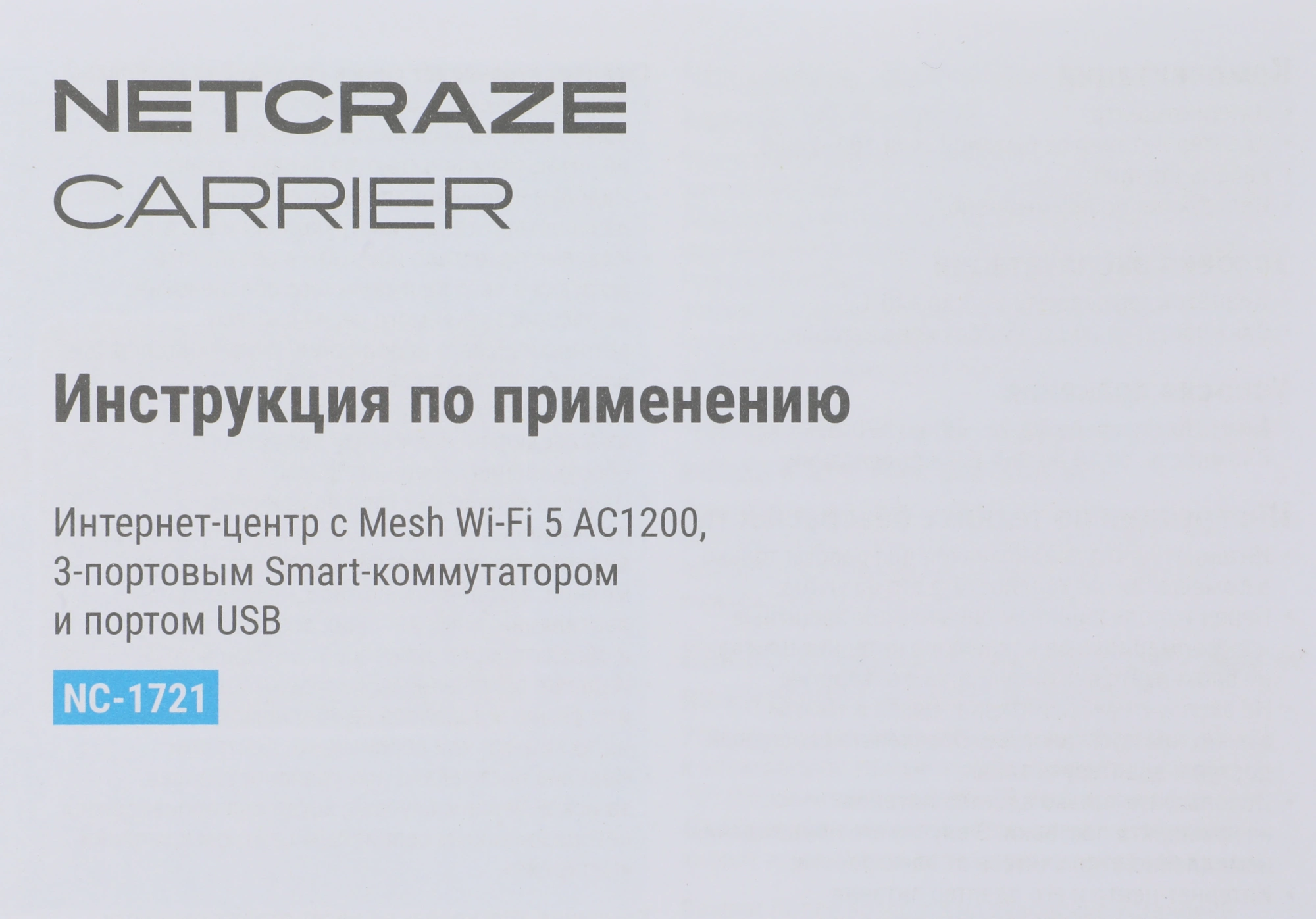 Роутер беспроводной Keenetic Netcraze Carrier (NC-1721) AC1200 10/100BASE-TX/4G ready белый — миниатюра 13