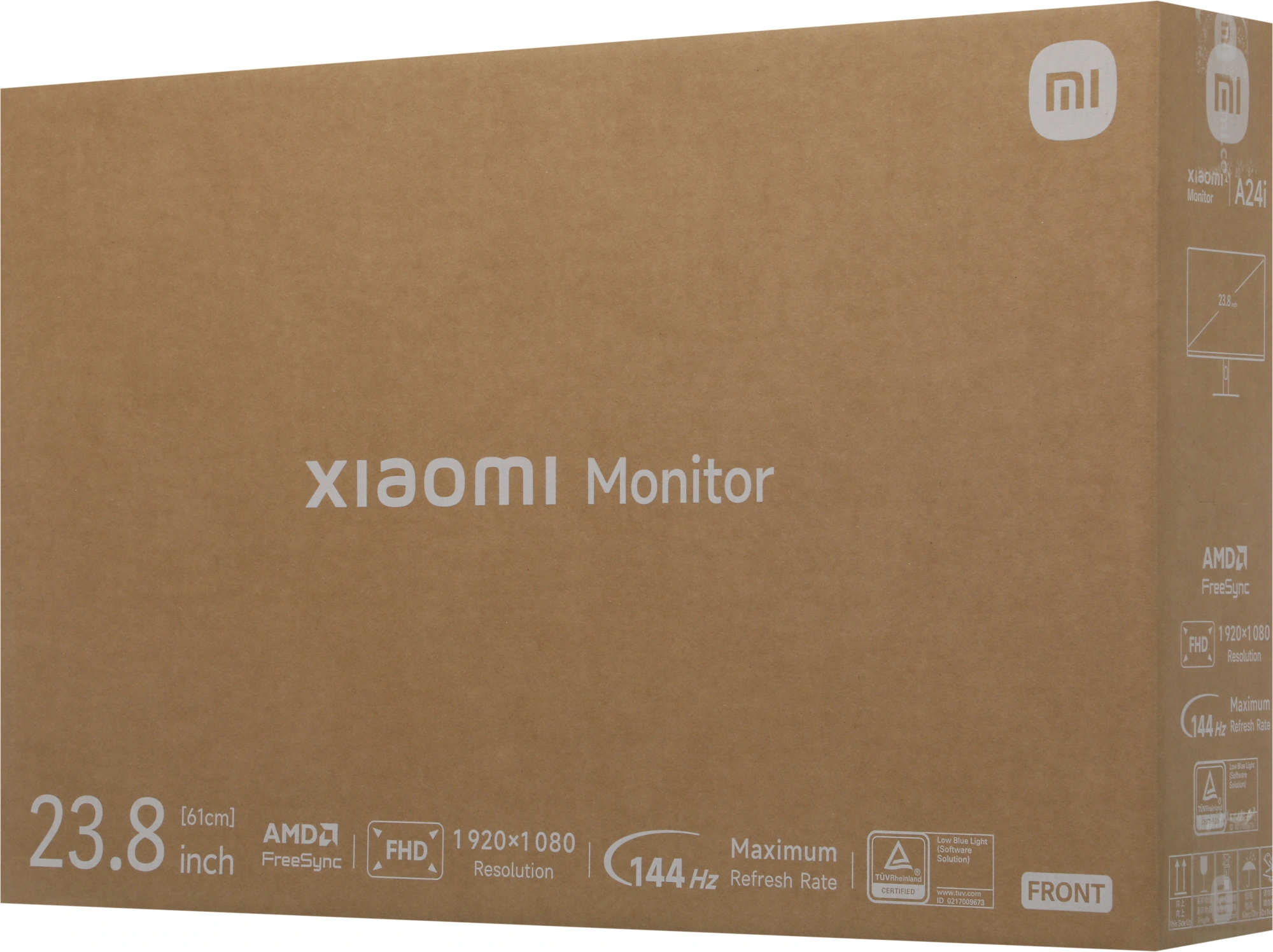Монитор Xiaomi 23.8" A24i 2026 черный IPS LED 6ms 16:9 HDMI матовая 1500:1 300cd 178гр/178гр 1920x1080 144Hz DP FHD 3кг — миниатюра 5