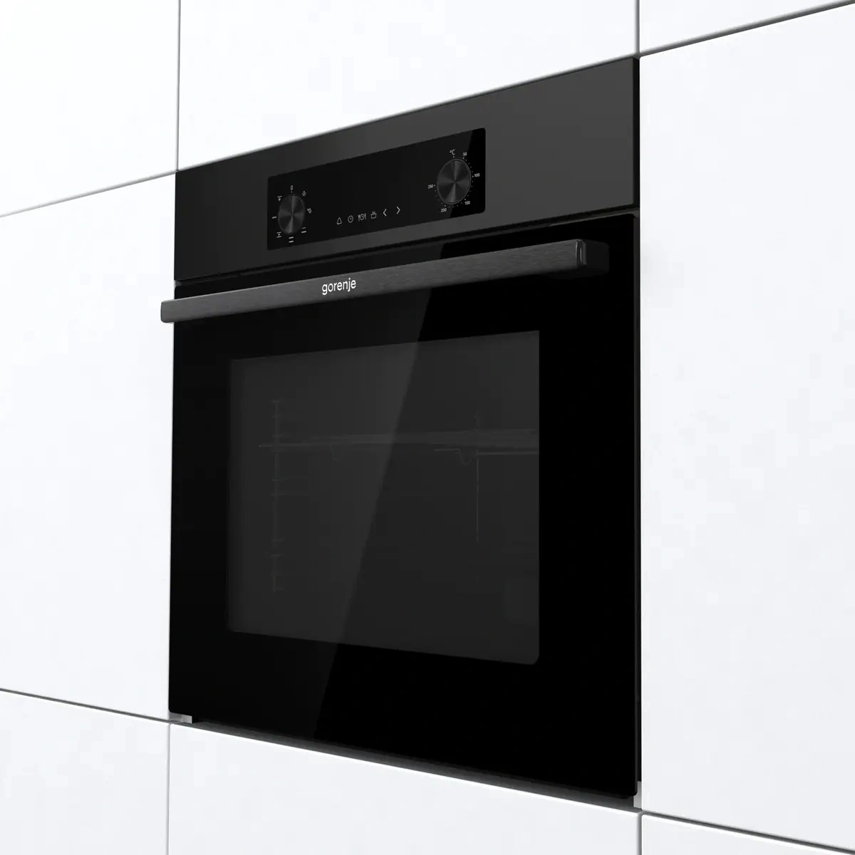 Духовой шкаф Электрический Gorenje BO635E1B черный — миниатюра 3