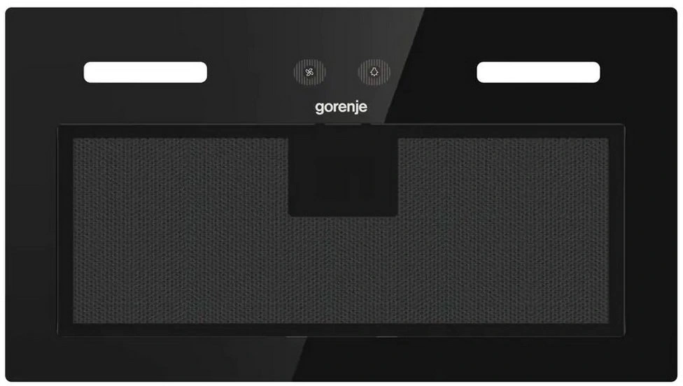 Вытяжка встраиваемая Gorenje BHI54904B нержавеющая сталь управление: сенсорное (1 мотор) — миниатюра 4