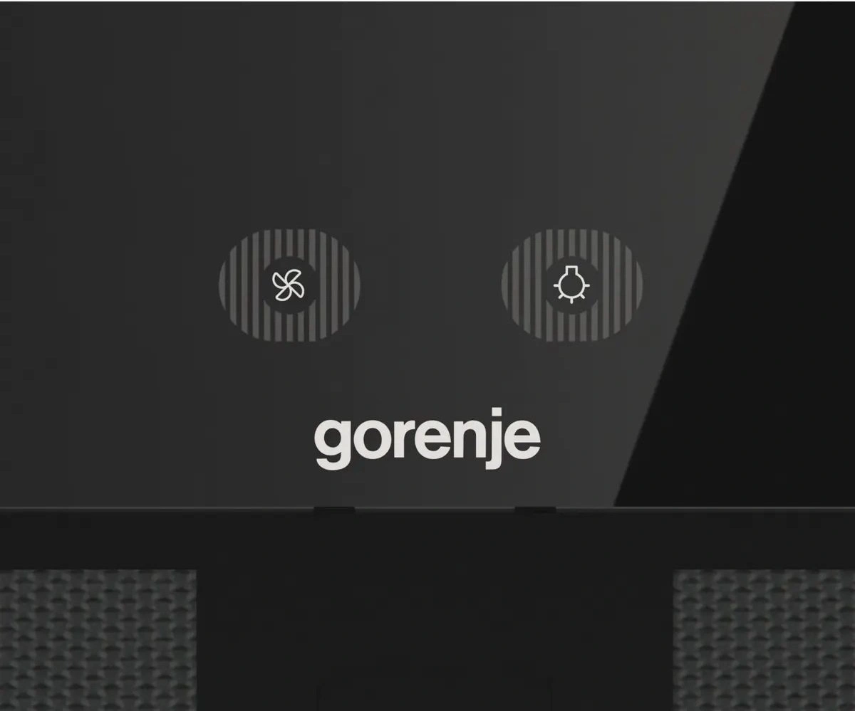 Вытяжка встраиваемая Gorenje BHI54904B нержавеющая сталь управление: сенсорное (1 мотор) — миниатюра 5
