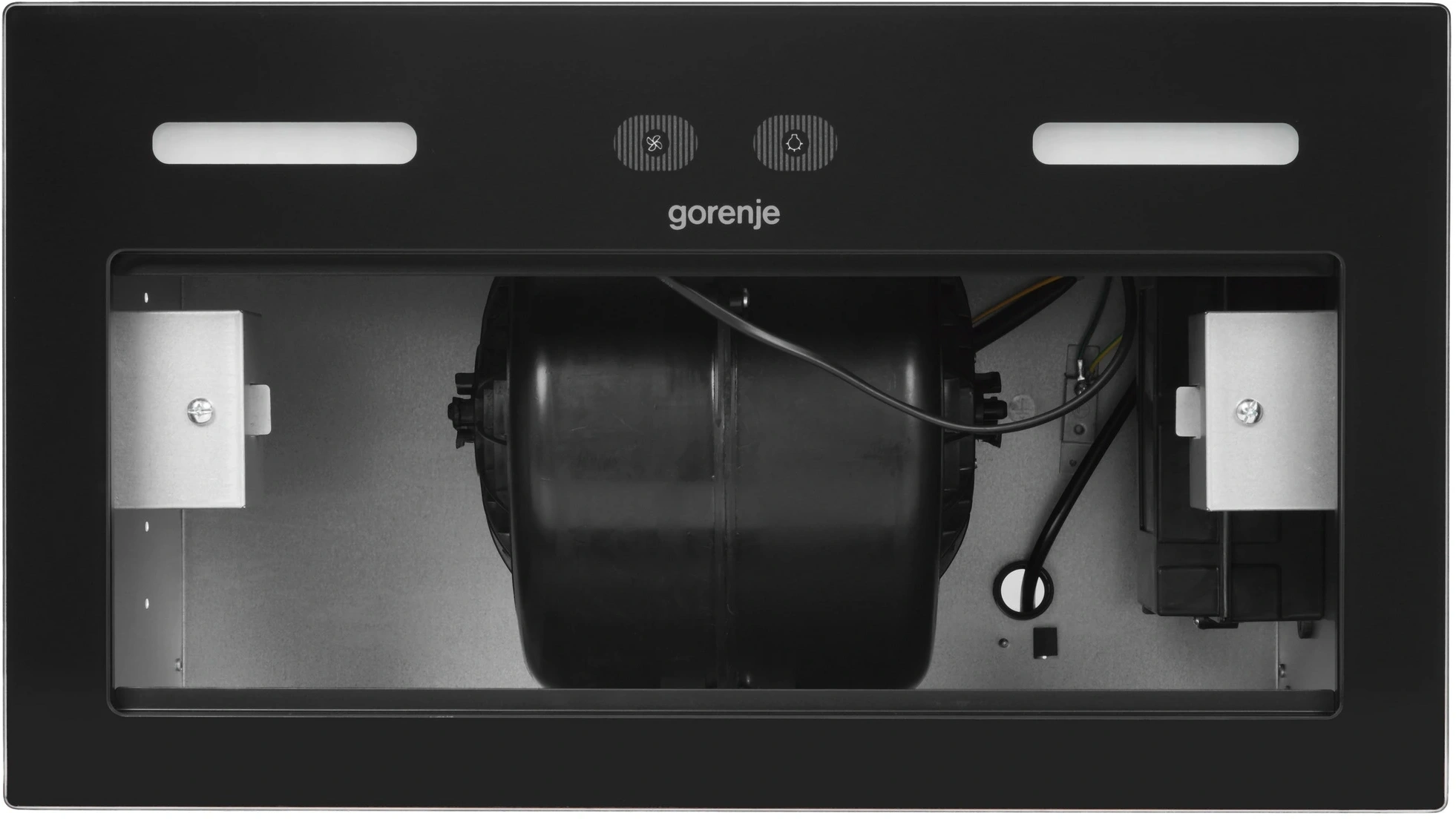 Вытяжка встраиваемая Gorenje BHI54904B нержавеющая сталь управление: сенсорное (1 мотор) — миниатюра 6