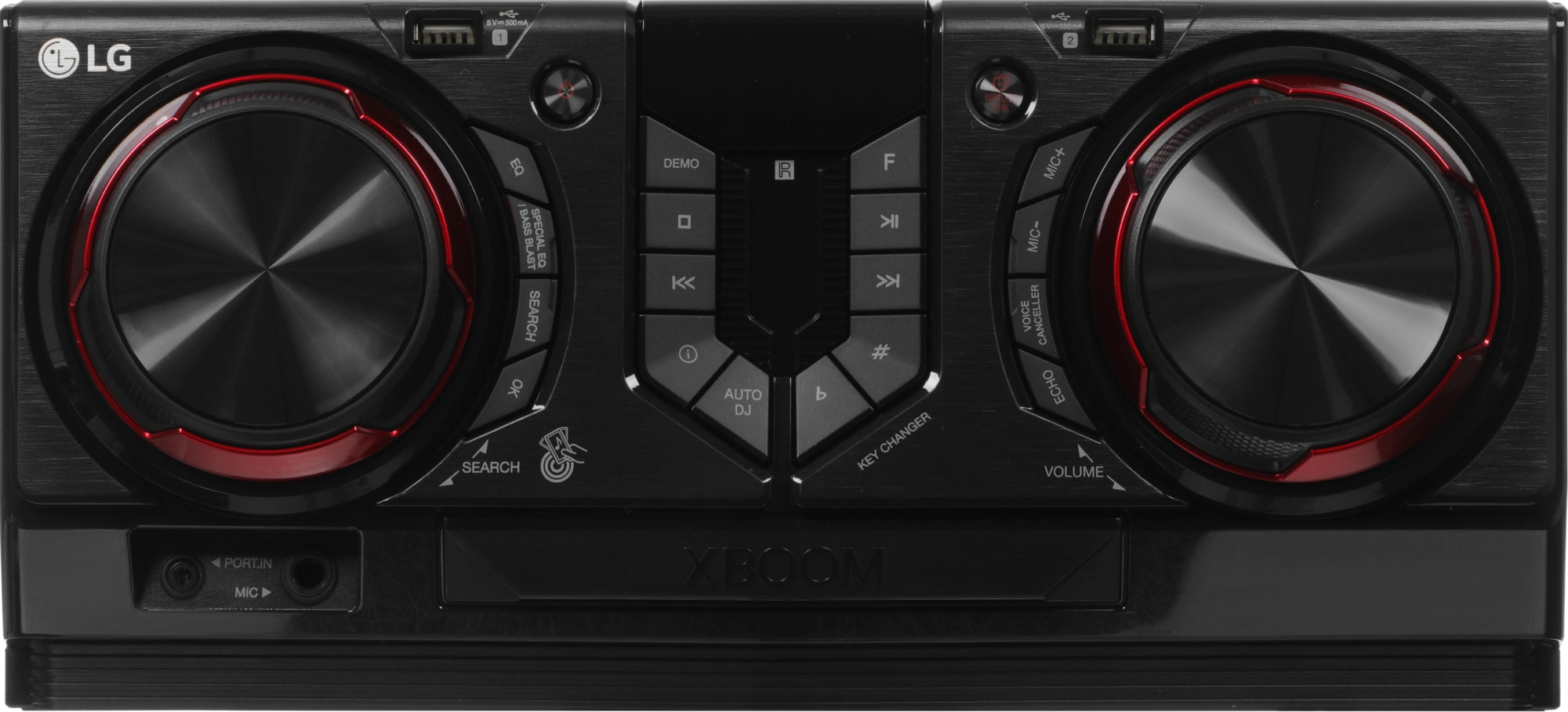 Минисистема LG XBoom CJ44 черный 480Вт FM USB BT — миниатюра 6