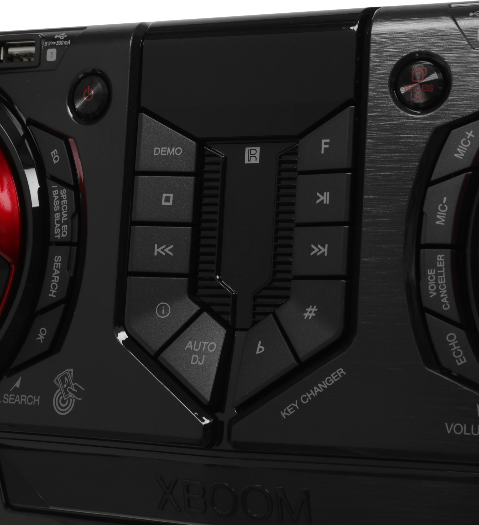 Минисистема LG XBoom CJ44 черный 480Вт FM USB BT — миниатюра 8